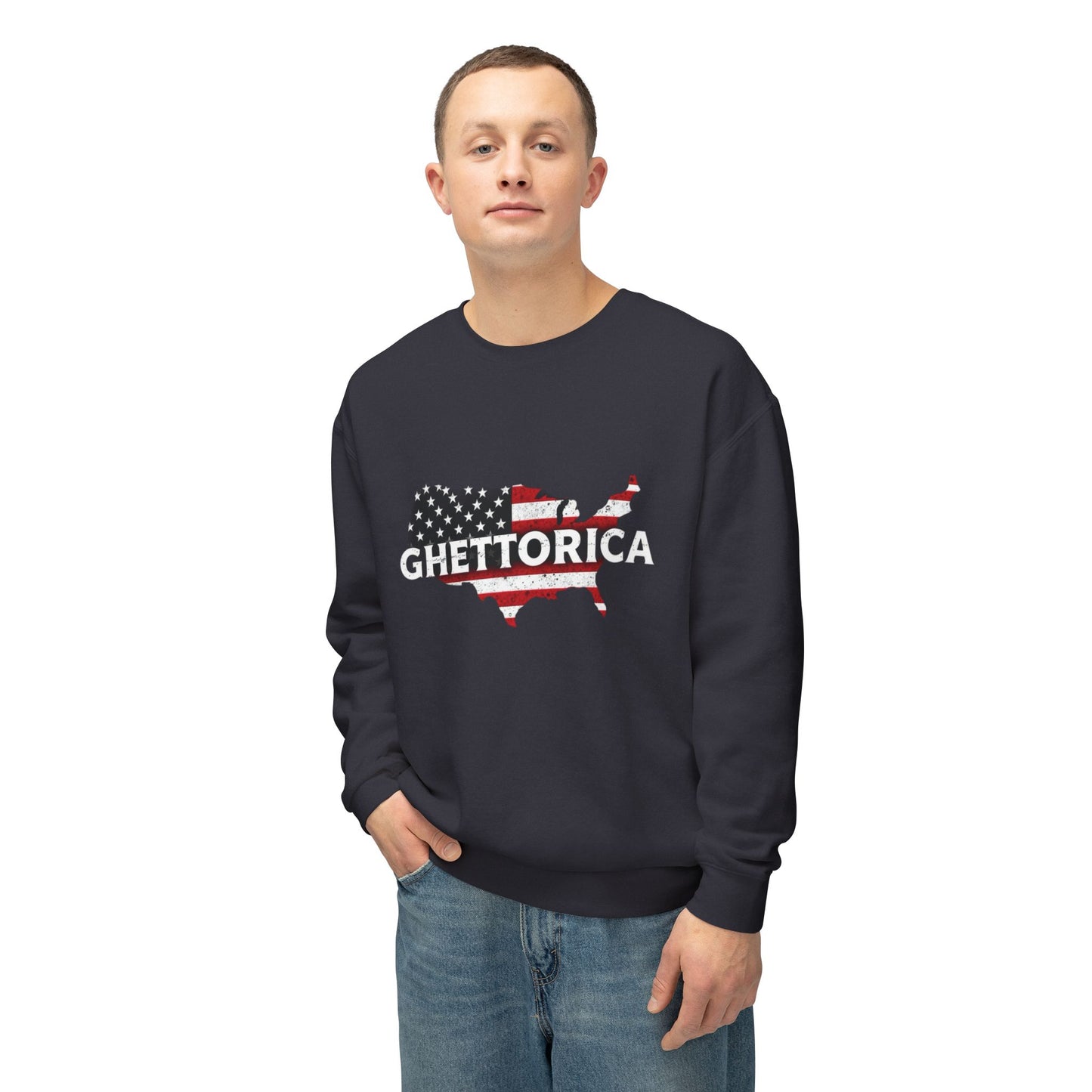 Unisex Ghettorica Crewneck Sweatshirt