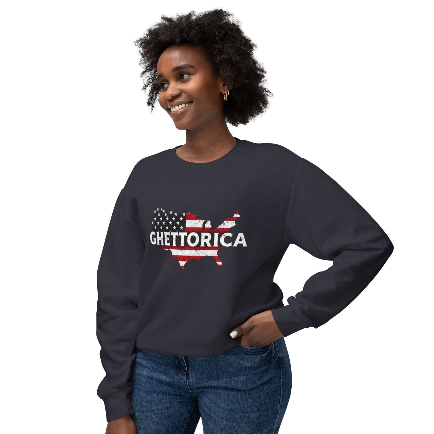 Unisex Ghettorica Crewneck Sweatshirt