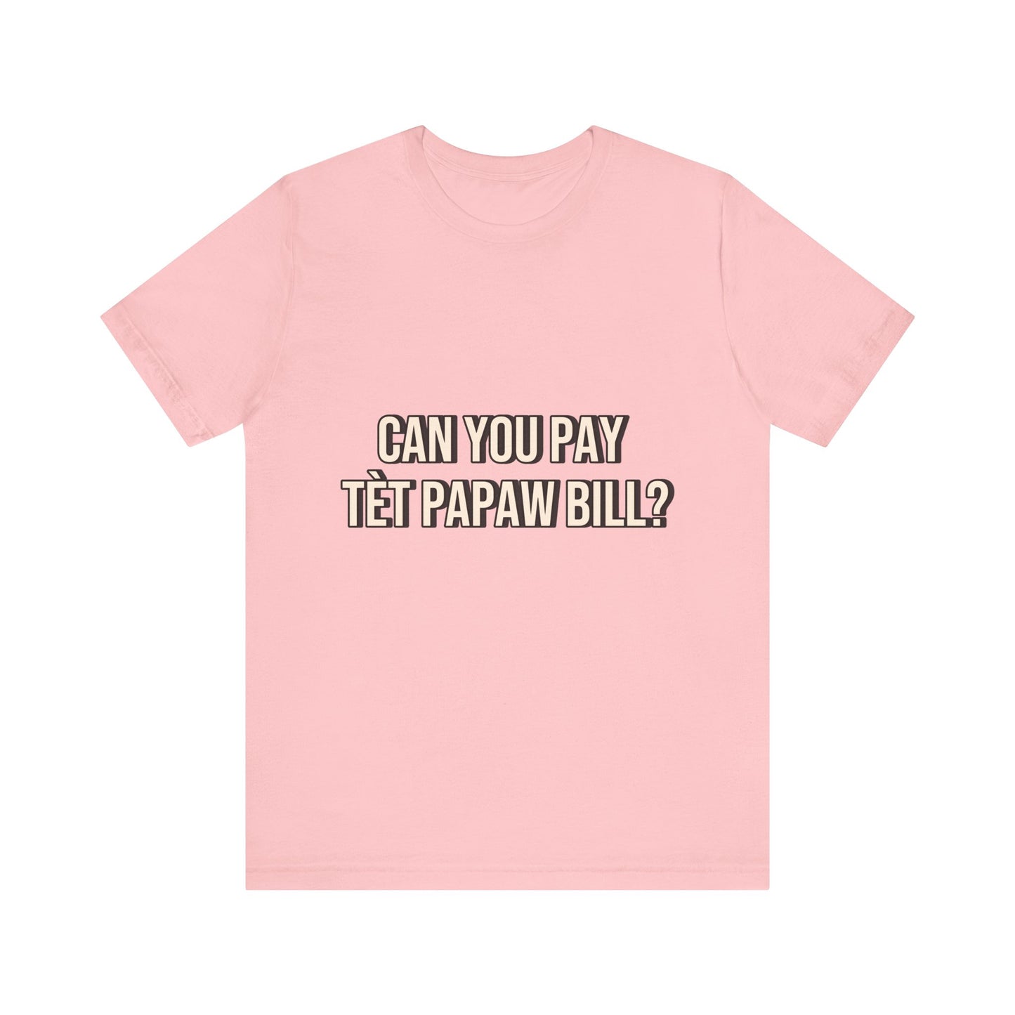 Unisex Jersey Tee - Can You Pay Tèt Papaw Bill?